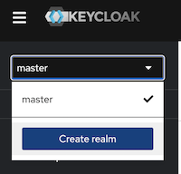 Keycloak create realm